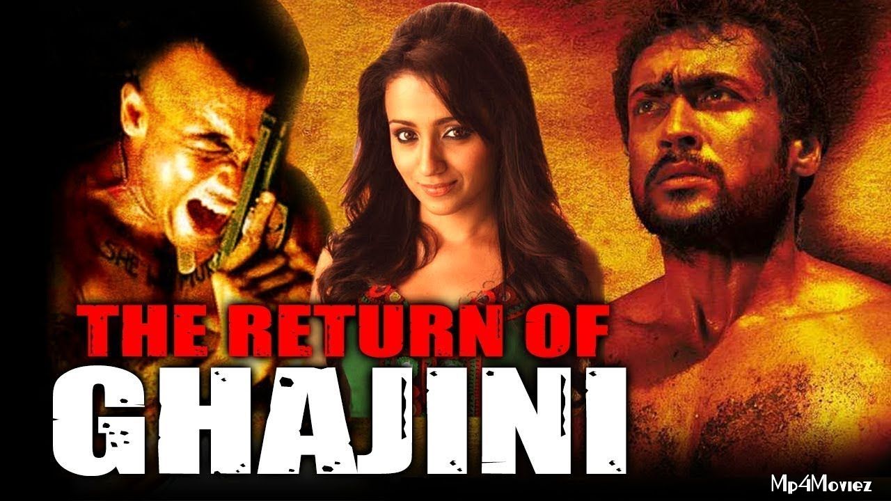 poster of The Return of Ghajini 2021 Hindi Dubbed HDRip