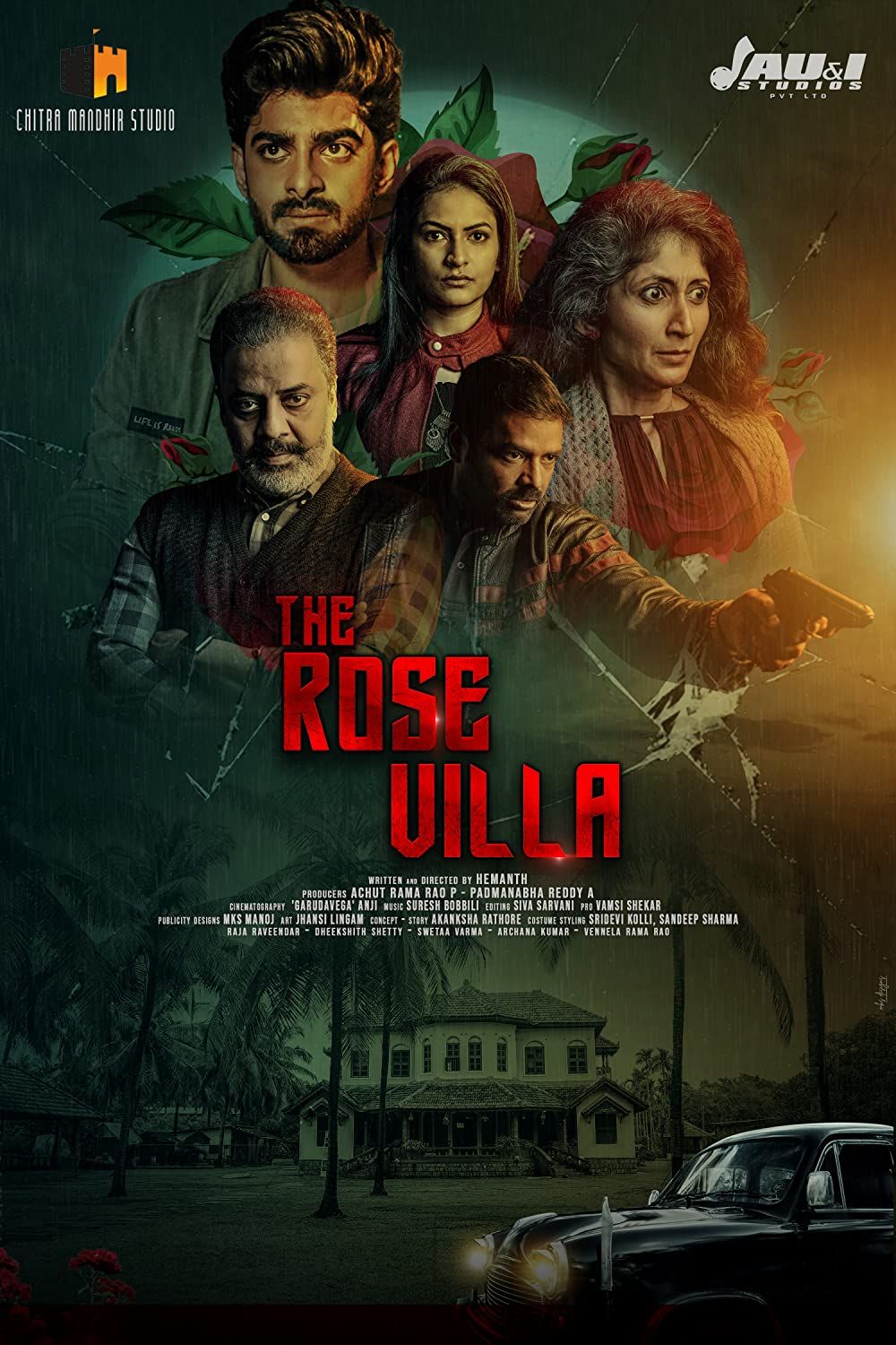 poster of The Rose Villa (2021) Hindi Dubbed HDRip