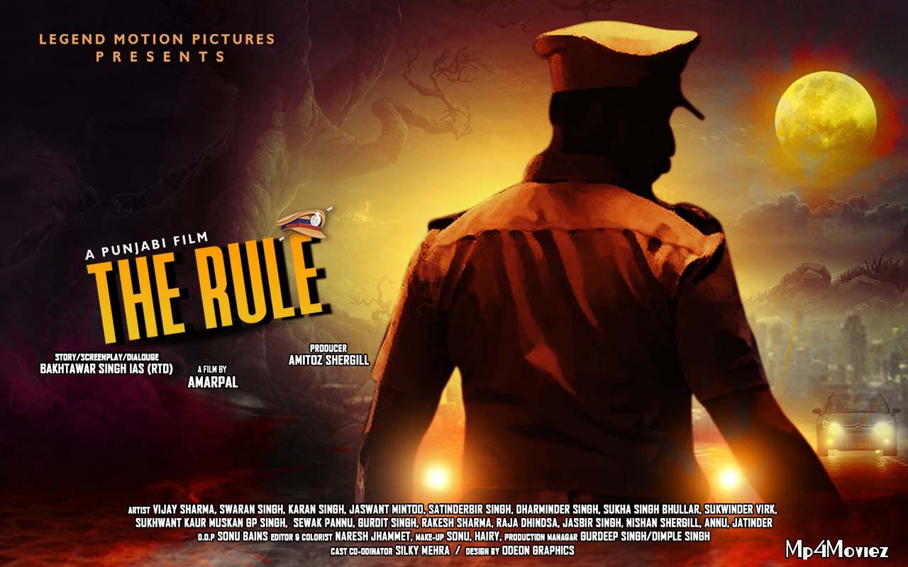 poster of The Rule 2021 Punjabi Full Movie HDRip