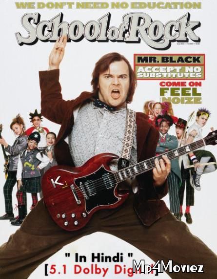 poster of The School of Rock 2003 Hindi Dubbed Full Movie