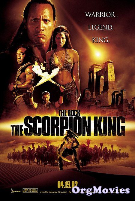 poster of The Scorpion King 2002 Hindi Dubbed Full Movie