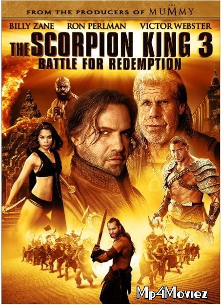 poster of The Scorpion King 3 Battle for Redemption (2012) Hindi Dubbed Full Movie