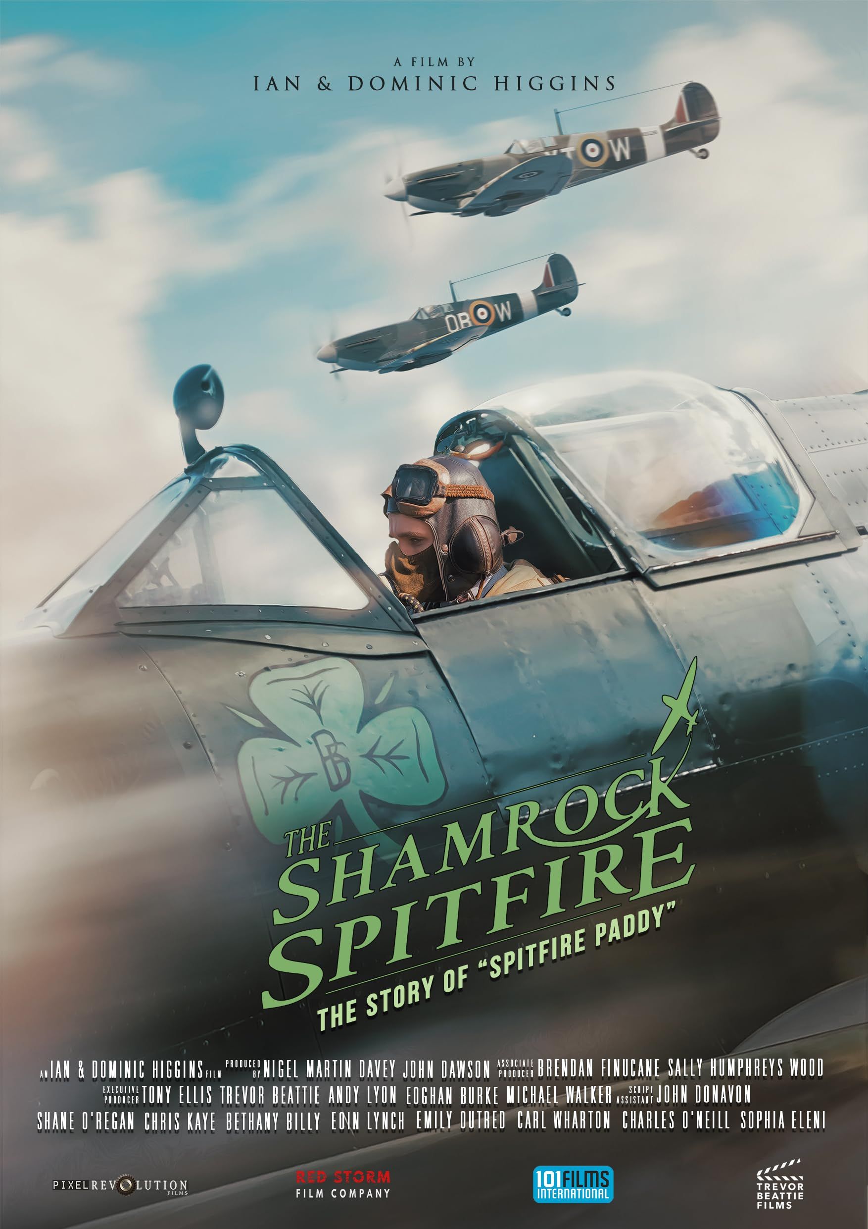 poster of The Shamrock Spitfire 2024 Hindi (Unofficial) Dubbed