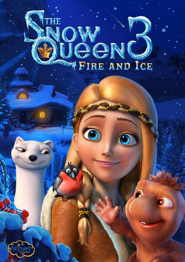 poster of The Snow Queen 3 Fire and Ice (2016) Hindi Dubbed BluRay