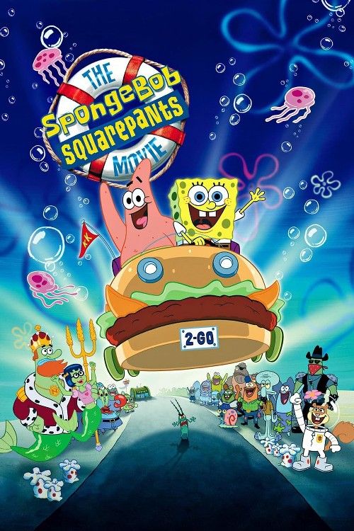 poster of The SpongeBob SquarePants Movie (2004) Hindi Dubbed Movie