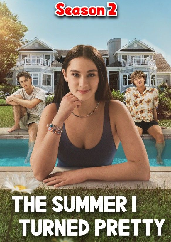 poster of The Summer I Turned Pretty (Season 2) 2023 (Episode 1-2-3) Hindi Dubbed HDRip