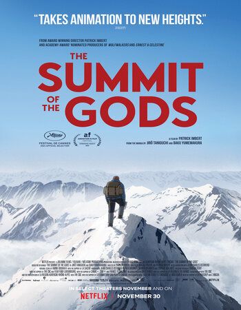 poster of The Summit of the Gods (2021) Hindi Dubbed HDRip