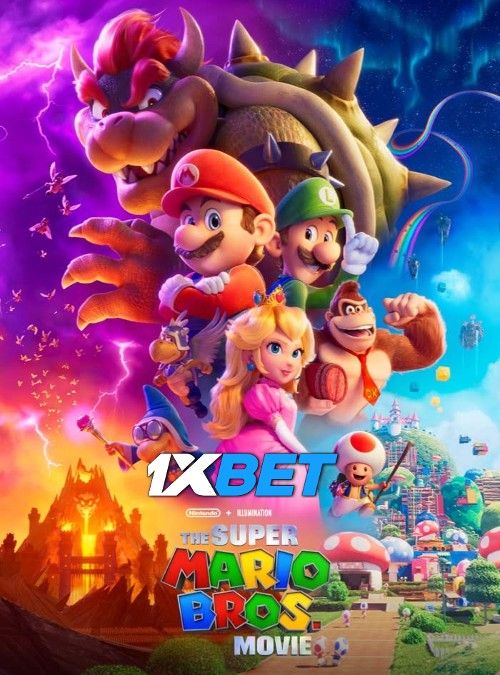 poster of The Super Mario Bros Movie (2023) Hindi Dubbed (Clean Audio) HDRip