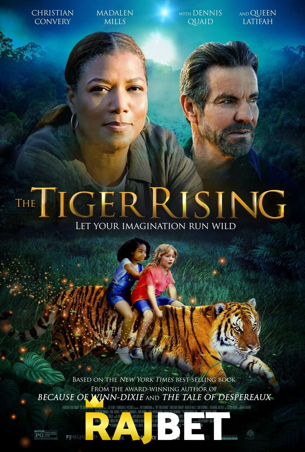 poster of The Tiger Rising (2022) Hindi (Voice Over) Dubbed WEBRip