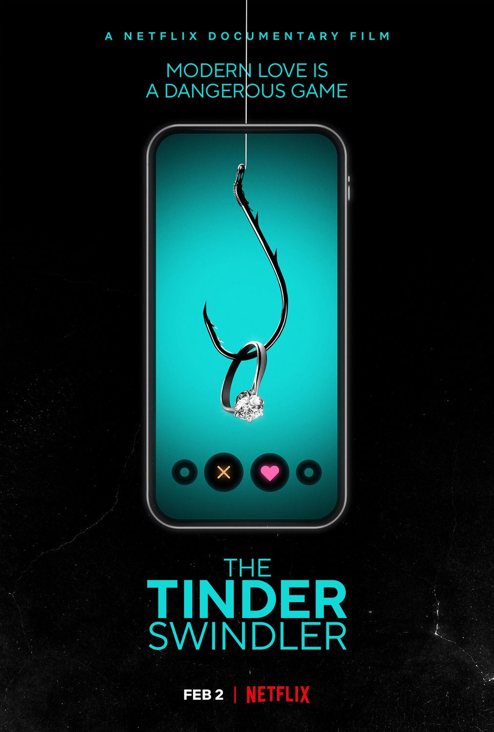 poster of The Tinder Swindler (2022) Hindi Dubbed HDRip