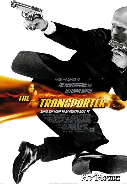 poster of The Transporter (2002) Hindi Dubbed BRRip