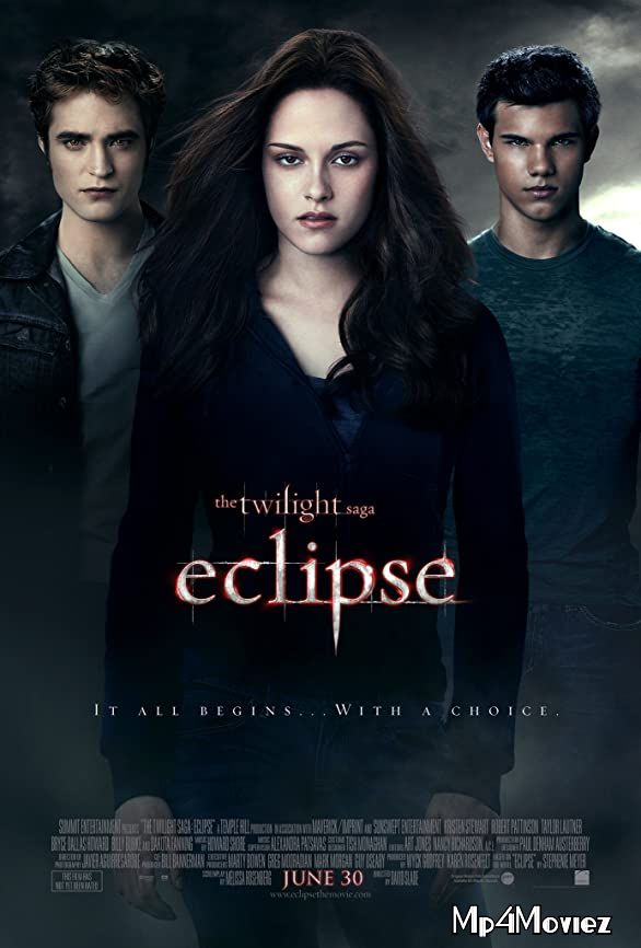 poster of The Twilight Saga Eclipse 2010 Hindi Dubbed Full Movie