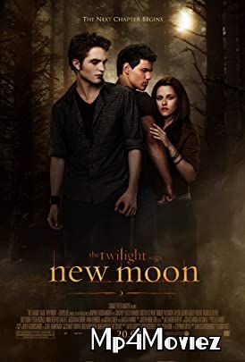 poster of The Twilight Saga New Moon 2009 Hindi Dubbed Full Movie