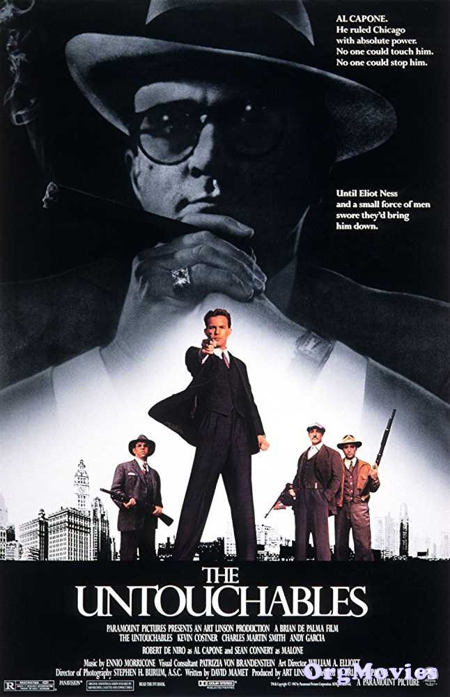 poster of The Untouchables 1987 Hindi Dubbed Full Movie