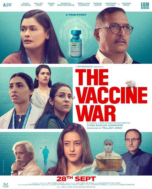 poster of The Vaccine War (2023) Hindi HD Movie