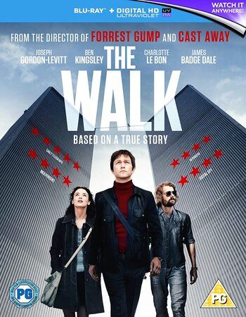 poster of The Walk (2015) Hindi Dubbed BluRay