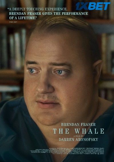 poster of The Whale (2022) Hindi Dubbed HDRip