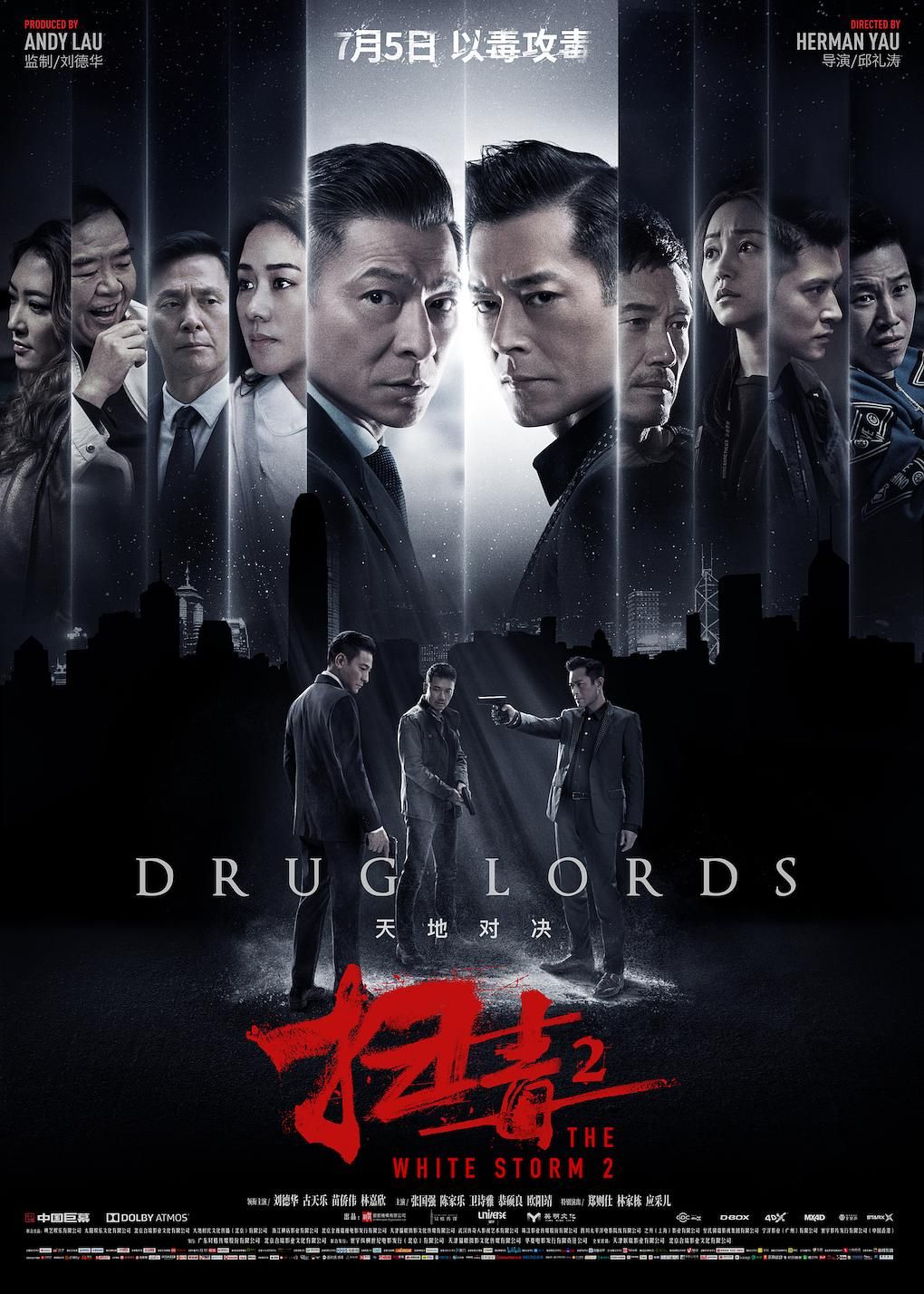 poster of The White Storm 2: Drug Lords (2019) Hindi Dubbed HDRip