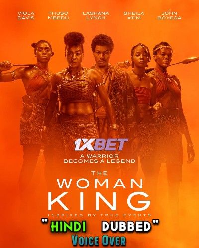 poster of The Woman King (2022) Hindi Dubbed (Unofficial) CAMRip