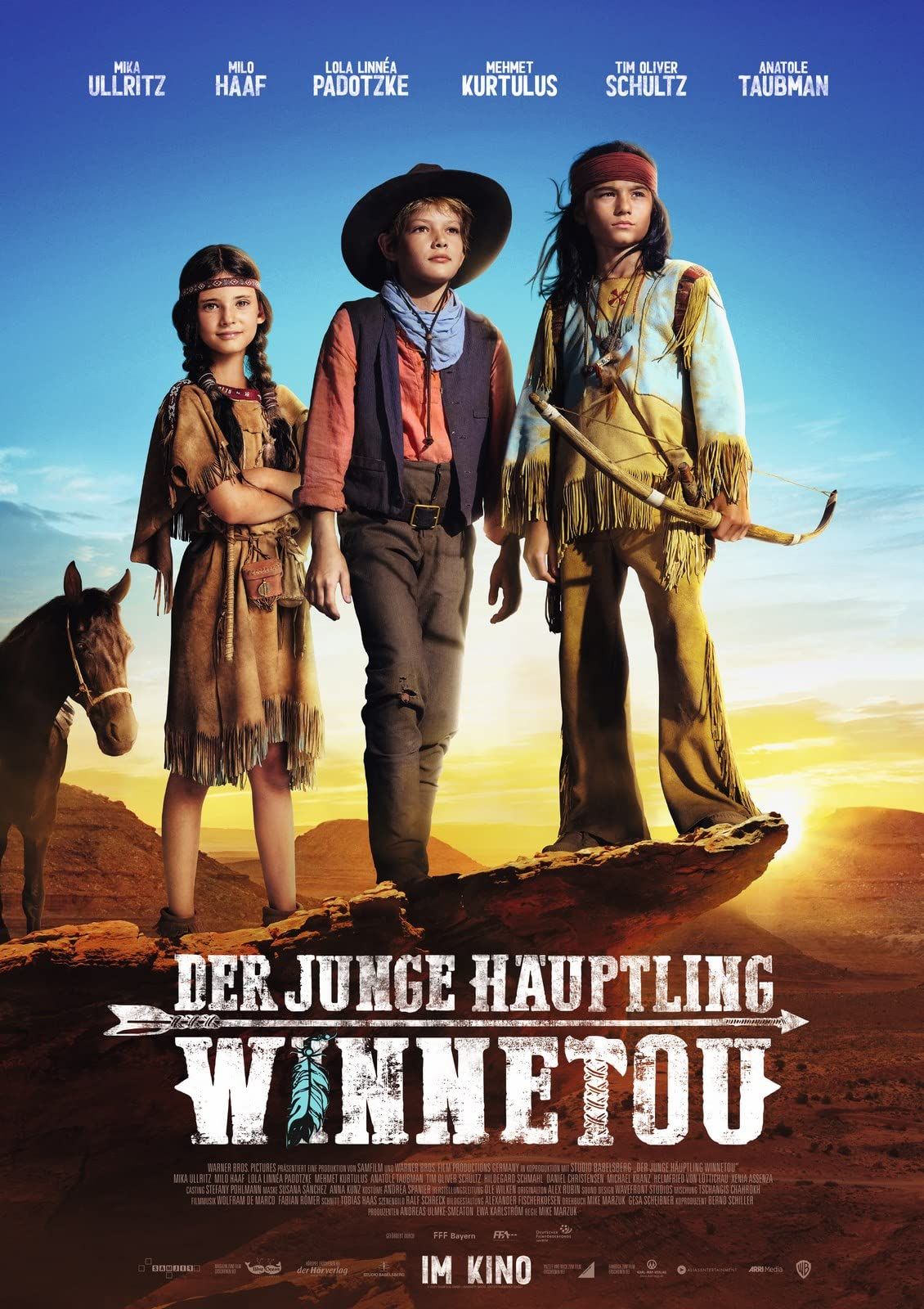 poster of The Young Chief Winnetou 2022 Hindi Dubbed (Unofficial) BluRay