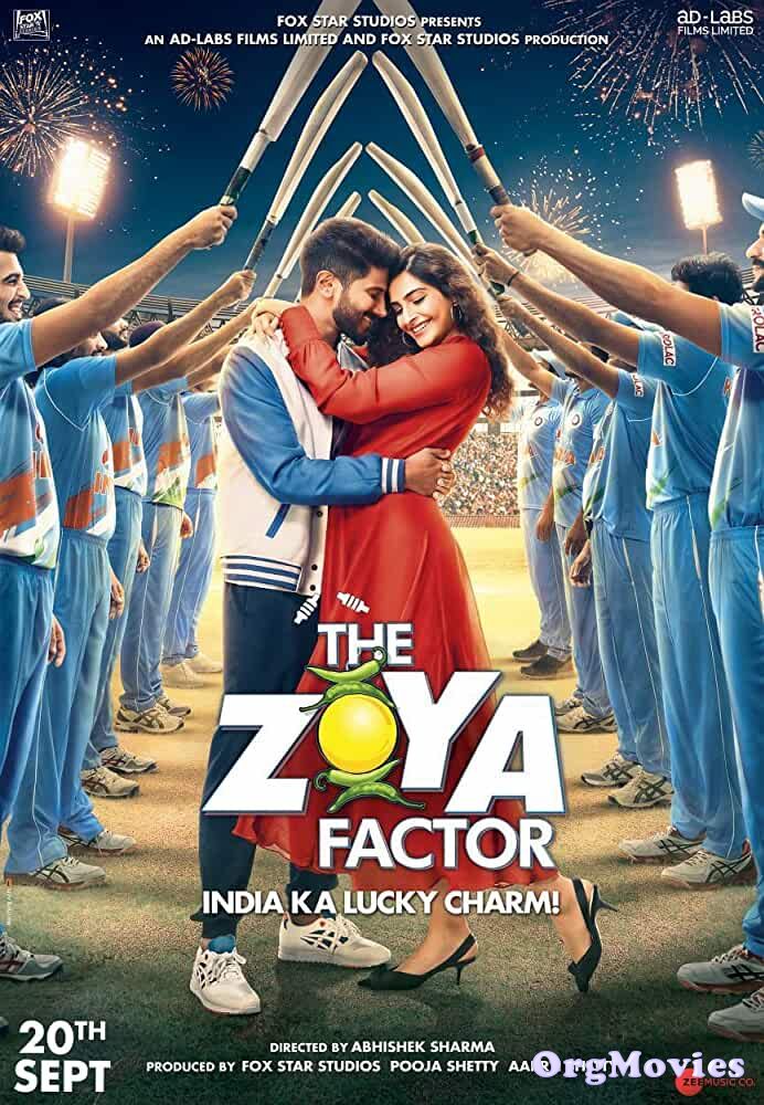 poster of The Zoya Factor 2019 HIndi Full Movie