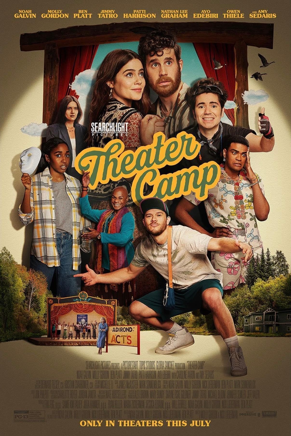 poster of Theater Camp (2023) Hollywood Movie