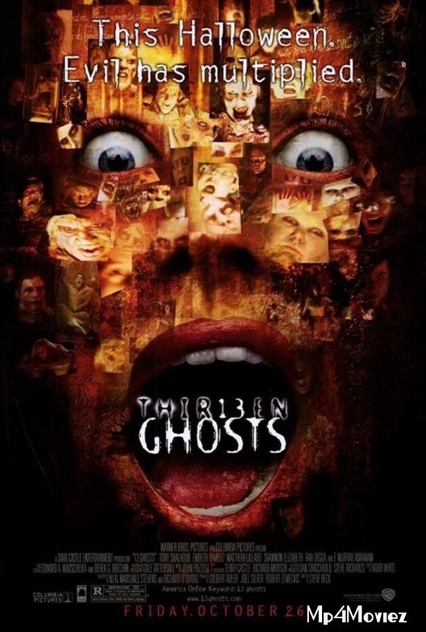 poster of Thir13en Ghosts (2001) Hindi Dubbed BRRip