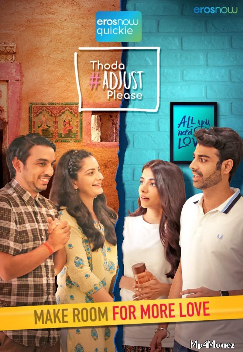 poster of Thoda Adjust Please 2021 S01 Hindi Eros Now Complete Web Series