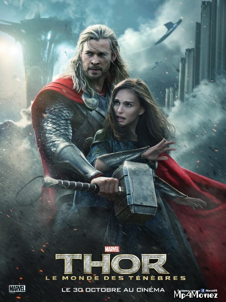 poster of Thor - The Dark World (2013) Hindi Dubbed ORG BRRip