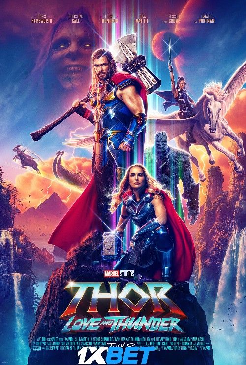 poster of Thor: Love and Thunder (2022) Tamil Dubbed HDCAM