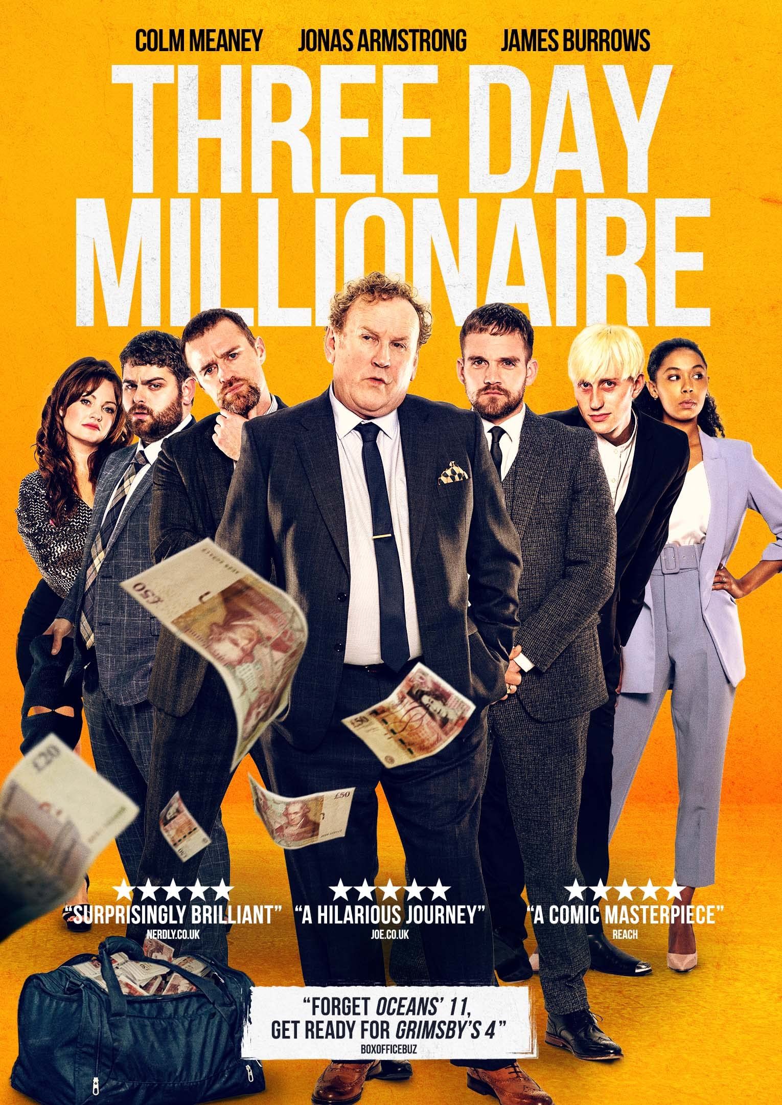 poster of Three Day Millionaire 2022 Hindi Dubbed (Unofficial) WEBRip