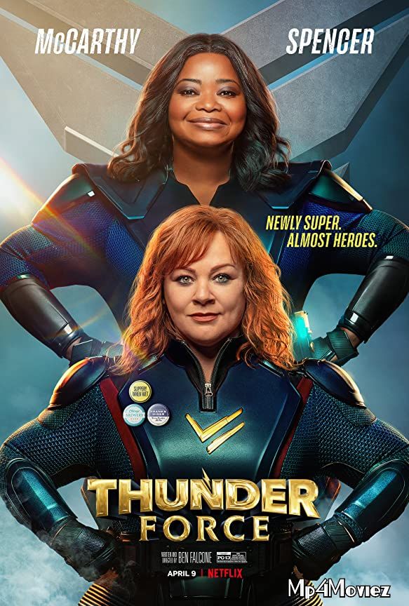 poster of Thunder Force (2021) Hindi Dubbed NF HDRip