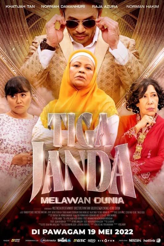 Tiga Janda Melawan Dunia (2022) Hindi Dubbed (Unofficial) WEBRip download full movie