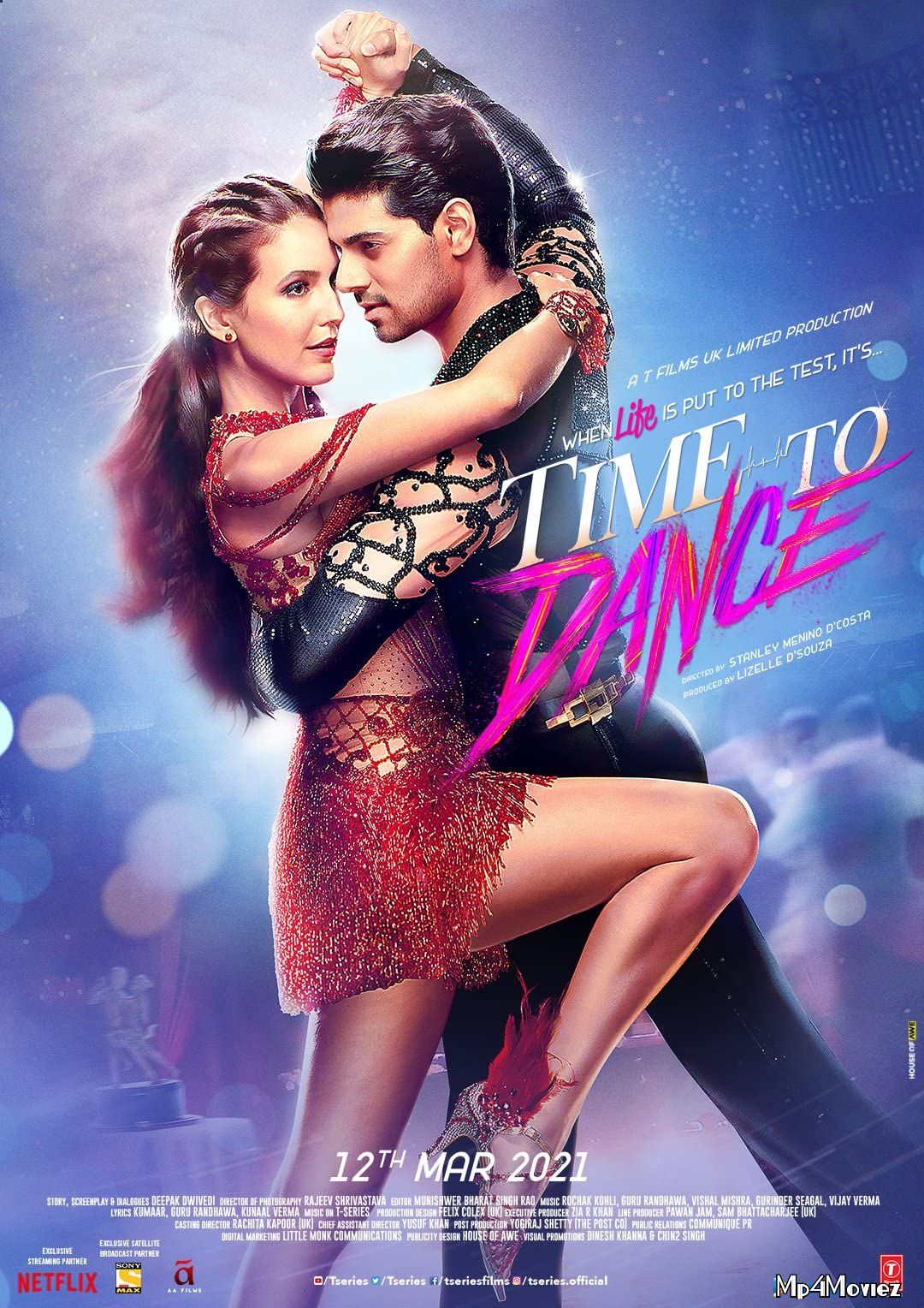 poster of Time to Dance (2021) Hindi Movie NF HDRip