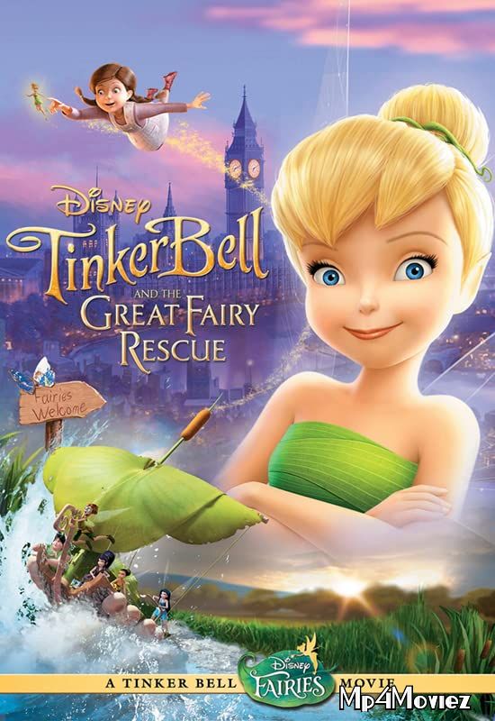 poster of Tinker Bell and the Great Fairy Rescue (2010) Hindi Dubbed BluRay