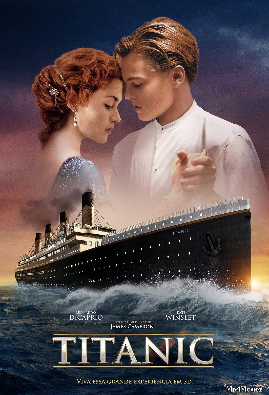 poster of Titanic (1997) Hindi Dubbed BRRip