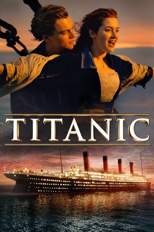 poster of Titanic 1997 REMASTERED Hindi Dubbed Movie