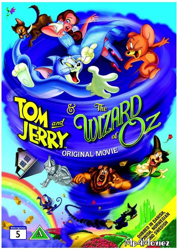 poster of Tom and Jerry And The Wizard of Oz (2011) Hindi Dubbed BluRay