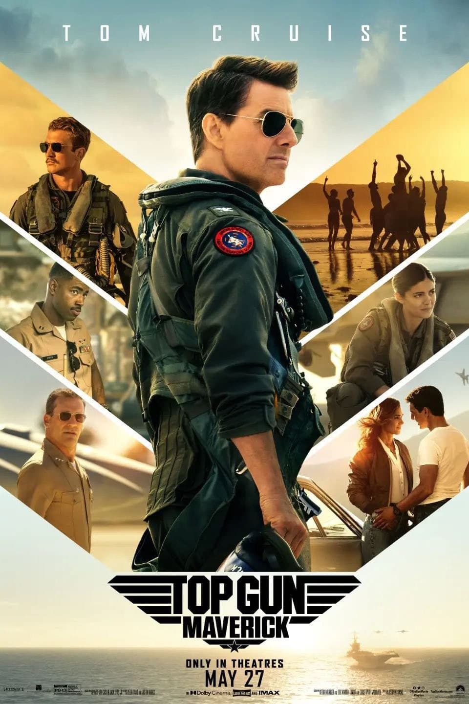 poster of Top Gun Maverick (2022) Hindi Dubbed HDRip