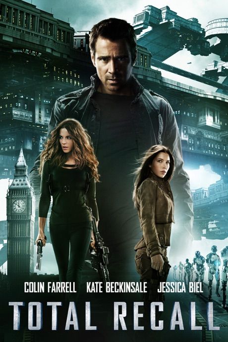 poster of Total Recall (2012) Hindi Dubbed BluRay