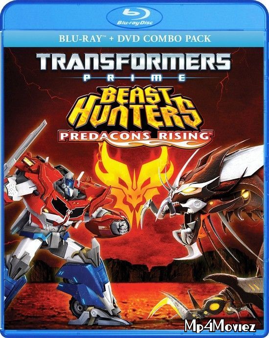 poster of Transformers Prime Beast Hunters: Predacons Rising 2013 Hindi Dubbed Movie