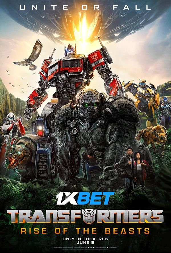 poster of Transformers Rise of the Beasts (2023) Hindi Dubbed HDCAM