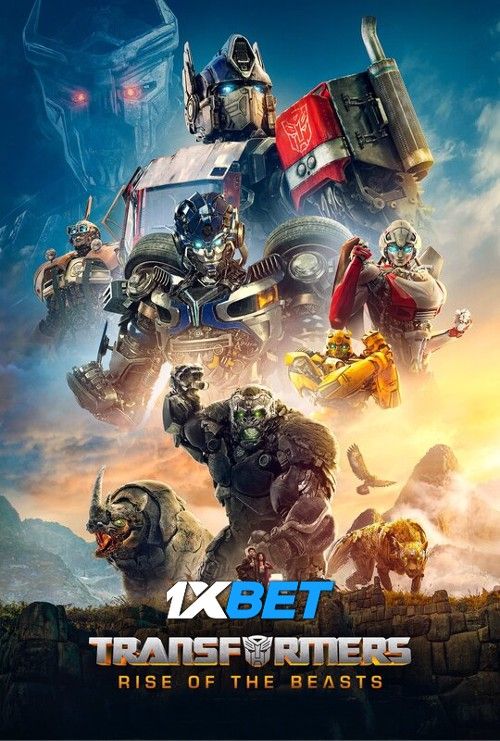 poster of Transformers Rise of the Beasts (2023) Hindi Dubbed V3 HDTC