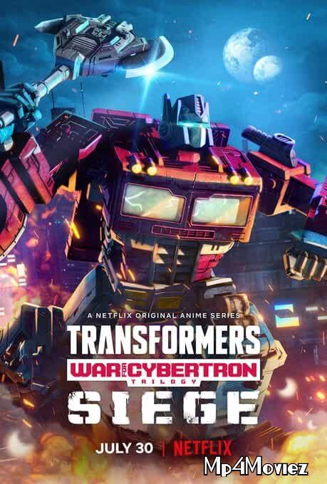 poster of Transformers War for Cybertron (Chapter 1) 2020 Hindi Dubbed Movie