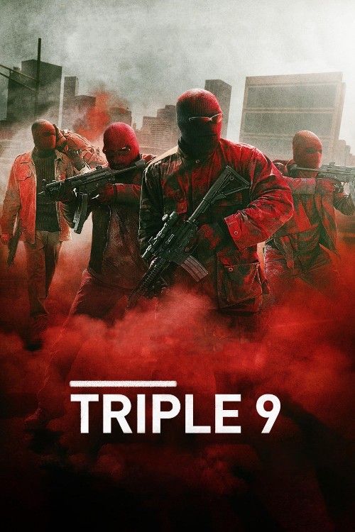 poster of Triple 9 (2016) Hindi Dubbed