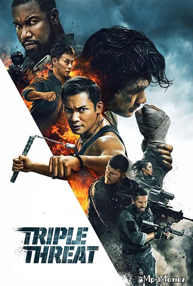 poster of Triple Threat 2019 English Full Movie