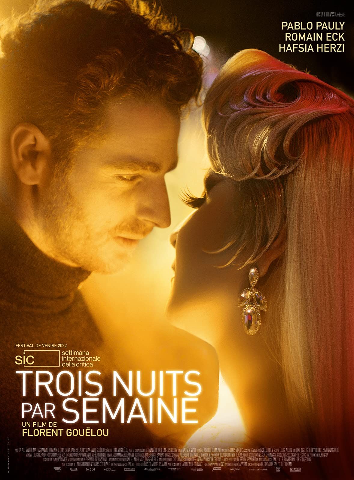 poster of Trois nuits par semaine 2022 Hindi Dubbed (Unofficial) CAMRip