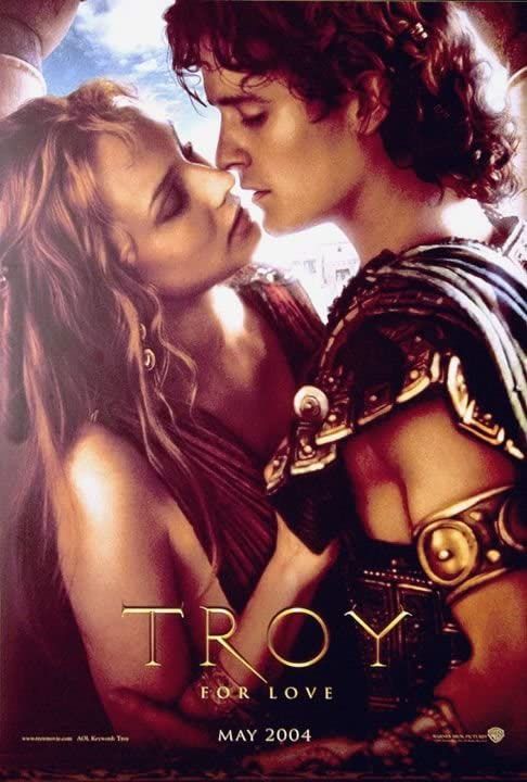 poster of Troy (2004) Hindi Dubbed ORG BluRay