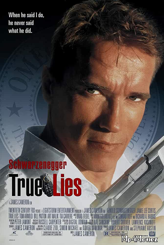 poster of True Lies 1994 Hindi Dubbed Movie