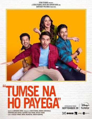 poster of Tumse Na Ho Payega (2023) Hindi